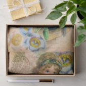  Briefkaart voor baby's - Weefpapier Tissuepapier (Geschenk)