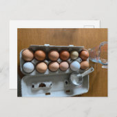 Briefkaart voor bakken (Voorkant / Achterkant)