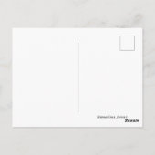 Briefkaart voor bakken (Achterkant)