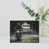 Briefkaart voor Big Boy Toys (Staand voorkant)