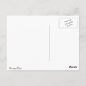 Briefkaart voor Black and White Country House (Achterkant)