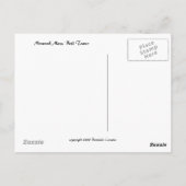 Briefkaart voor bleektower (Achterkant)