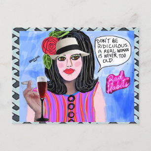 Briefkaart voor briefkaart verjaardag