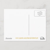 Briefkaart voor bull en appelwijn (Achterkant)