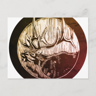 Briefkaart voor Caribische bomen en landschappen