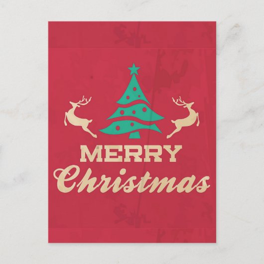 Briefkaart voor de kerstboom (Voorkant)