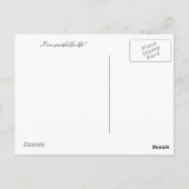 Briefkaart voor de kleuren van het leven (Achterkant)