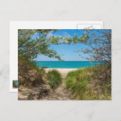 Briefkaart voor de overbruggingsligheid van het me (Voorkant / Achterkant)