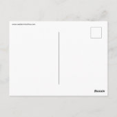 Briefkaart voor de reis van het Nationaal Park van (Achterkant)