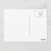 Briefkaart voor de speciale bescherming van wilde  (Achterkant)