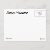 Briefkaart voor doodsoorzaak (Achterkant)