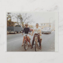 briefkaart voor eenvoudige riders