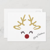 Briefkaart voor feestdagen (Voorkant / Achterkant)