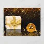 Briefkaart voor feestdagen met feestdagen met een  (Voorkant)