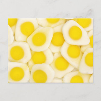 briefkaart voor gebakken ei
