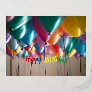 briefkaart voor gelukkige verjaardag