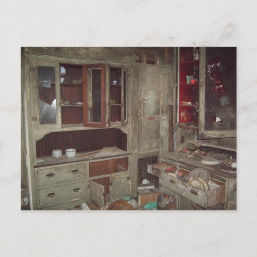 Briefkaart voor gevlekte keuken (Voorkant)