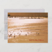 Briefkaart voor halve maan (Voorkant / Achterkant)