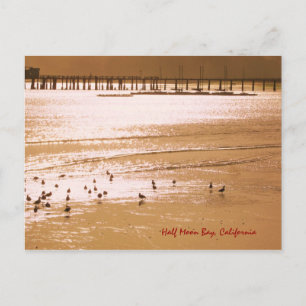 Briefkaart voor halve maan