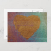 Briefkaart voor hartexpressie (Voorkant / Achterkant)