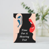 Briefkaart voor herdenkingsproces voor benoeming (Staand voorkant)