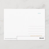 Briefkaart voor het baden en het balen (Achterkant)