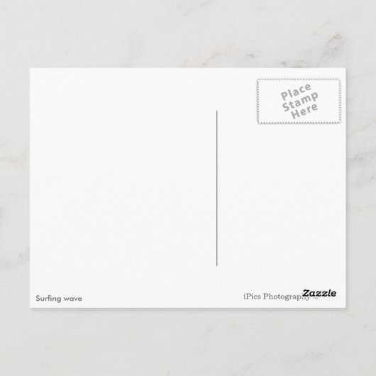 Briefkaart voor het breken van de loop (Achterkant)