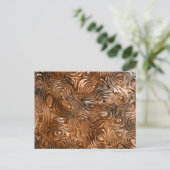 Briefkaart voor het maken van afdruk "koper" (Staand voorkant)