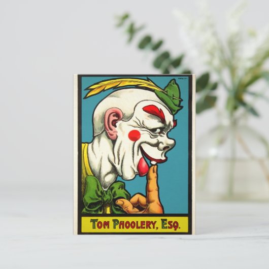 Briefkaart voor het maken van kunstwerken (Staand voorkant)