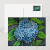 Briefkaart voor het schilderen van waterverven (Voorkant / Achterkant)