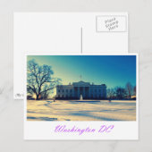 Briefkaart voor het Witte Huis (Voorkant / Achterkant)