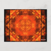 Briefkaart voor het zegeltabelnummer (Achterkant)