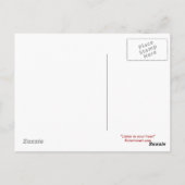 Briefkaart voor hoofdtelefoon Doll (Achterkant)