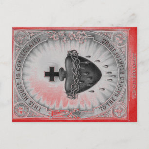 Briefkaart voor huis zegenen