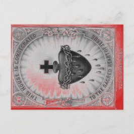 Briefkaart voor huis zegenen