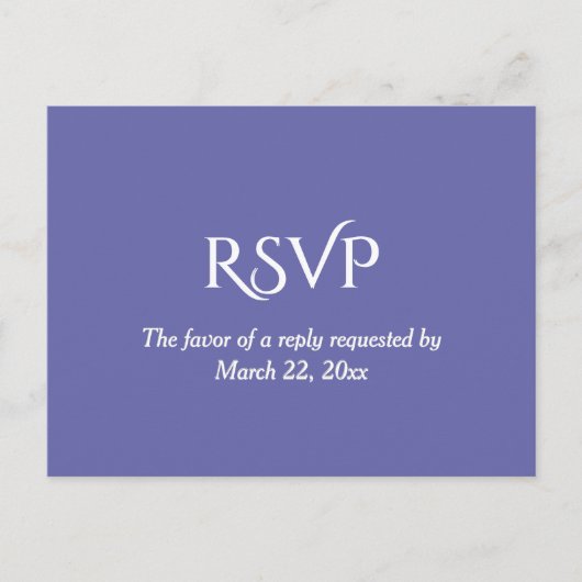 Briefkaart voor huwelijksuitnodiging (Voorkant)