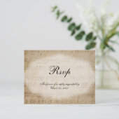 Briefkaart voor inwendige keuzen voor vel muziek R (Staand voorkant)