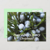 Briefkaart voor kerst (Voorkant / Achterkant)