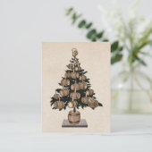 Briefkaart voor kerstbomen voor bier (Staand voorkant)