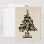 Briefkaart voor kerstbomen voor bier (Voorkant / Achterkant)