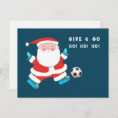 Briefkaart voor kerstfeestdagen (Voorkant / Achterkant)