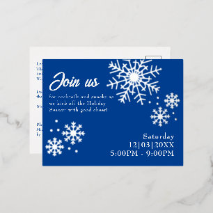 Briefkaart voor kerstfeestflesolie