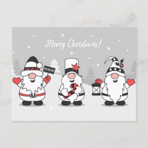 Briefkaart voor kerstmis