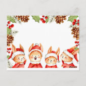 Briefkaart voor kerstmis (Achterkant)