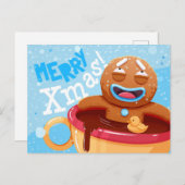 Briefkaart voor kerstmis (Voorkant / Achterkant)