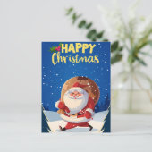 Briefkaart voor kerstmis (Staand voorkant)