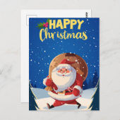 Briefkaart voor kerstmis (Voorkant / Achterkant)