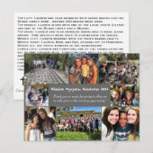 Briefkaart voor korte-termijndienstreizen (Voorkant / Achterkant)