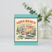 Briefkaart voor langeafstandsreizen    in Californ (Staand voorkant)