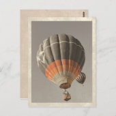  Briefkaart voor luchtballon (Voorkant / Achterkant)